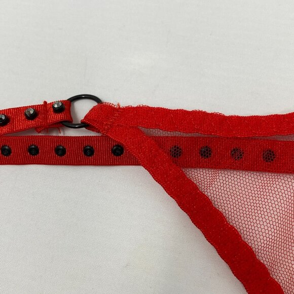 Agent Provocateur Bullet Red Thong M/L New NO TAGS - Picture 5 of 9